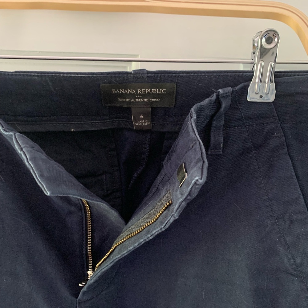 Banana Republic Navy Trousers - Picture 2 of 2